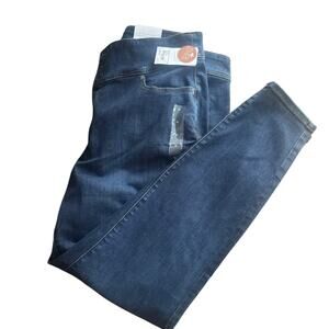 Lane Bryant Jegging Skinny Leg NWT Flex Wide Elastic Waistband 3 Button Size 16